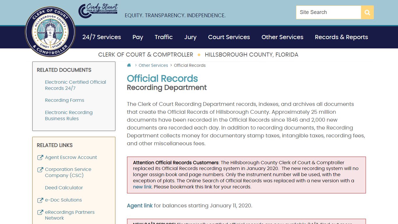 Official Records | Hillsborough County - hillsclerk.com